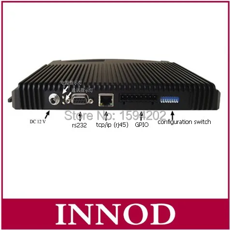 

r2000 chip 4 ports impinj uhf rfid reader 860-960Mhz long passive fixed distance gen2 epc iso18000-6c/b with free SDK