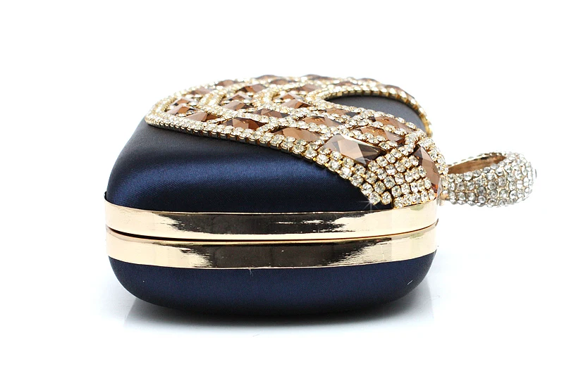 Новый Дизайн 2016 темно-синие сумки-тоуты вечерняя сумка для вечеринки Женский