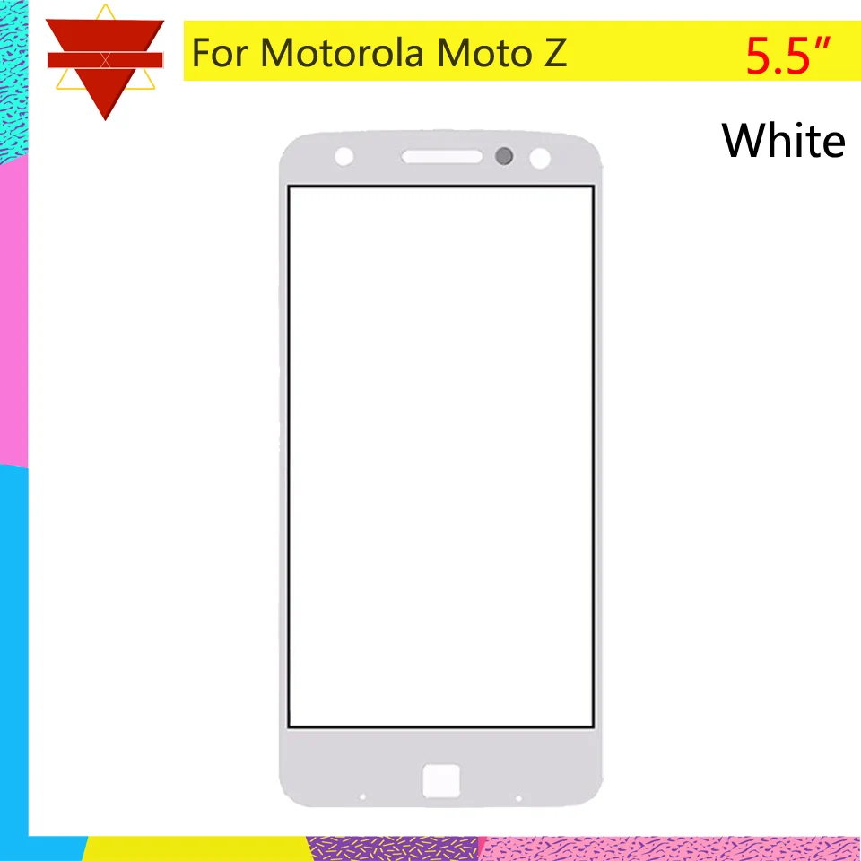 Touchsreen для Motorola Moto Z Droid XT1650/Z Play XT1635 сенсорный экран передняя внешняя стеклянная