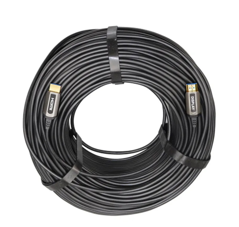 Hdmi волоконная линия 2 0 версия HD 4k Поддержка 3D конференции медиа мониторинг