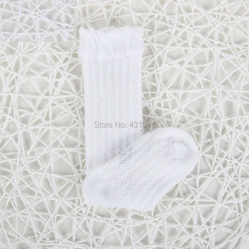 Kacakid/летние носки для маленьких девочек милые сетчатые без пятки детские