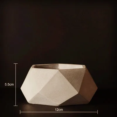 Силиконовая форма ручной работы для суккулентных растений, малая форма для цветочных растений, бетонных цементных глиняных Горшков - Цвет: Шоколад