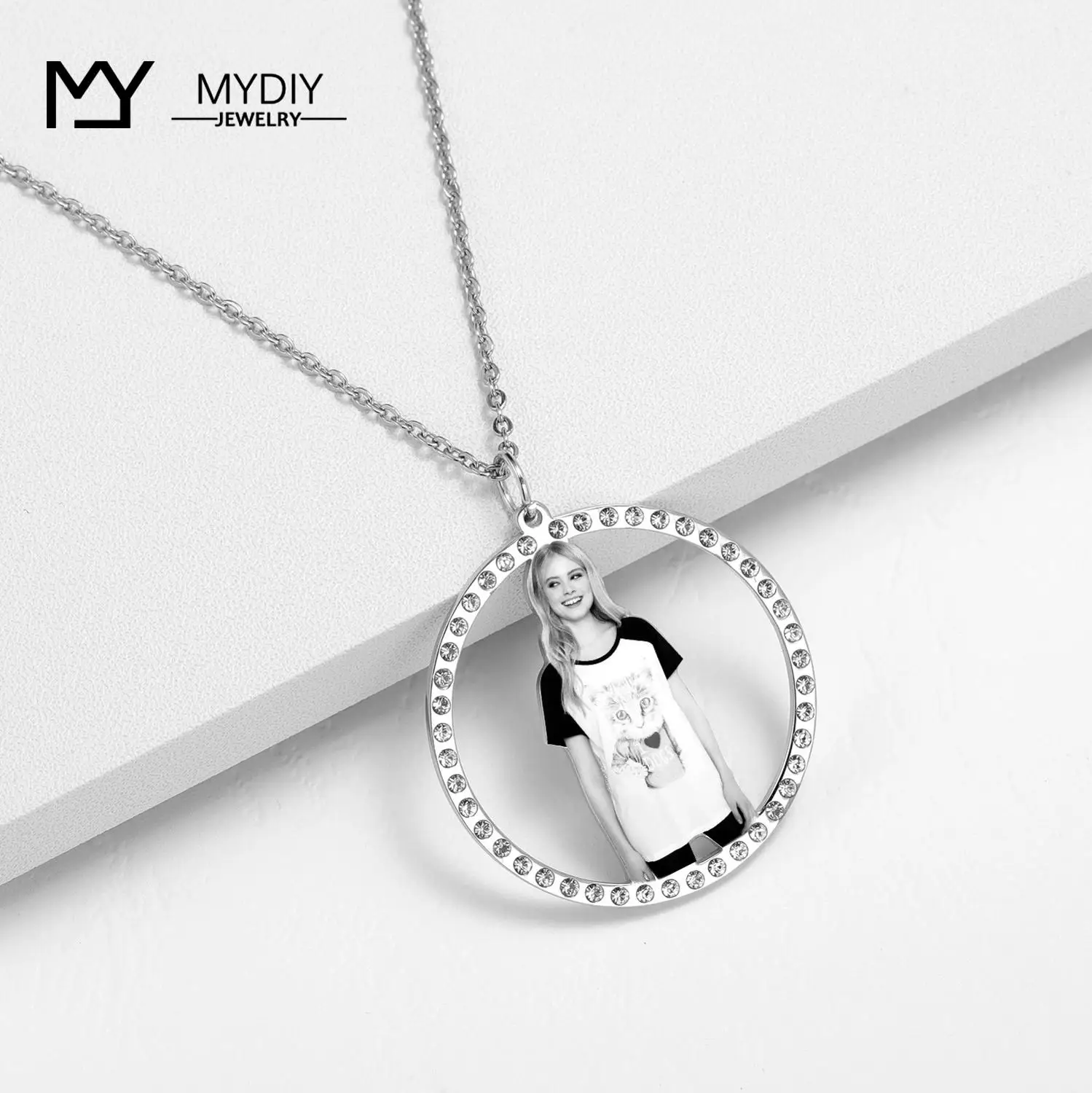 Персонализированные из нержавеющей стали ожерелье для домашних животных