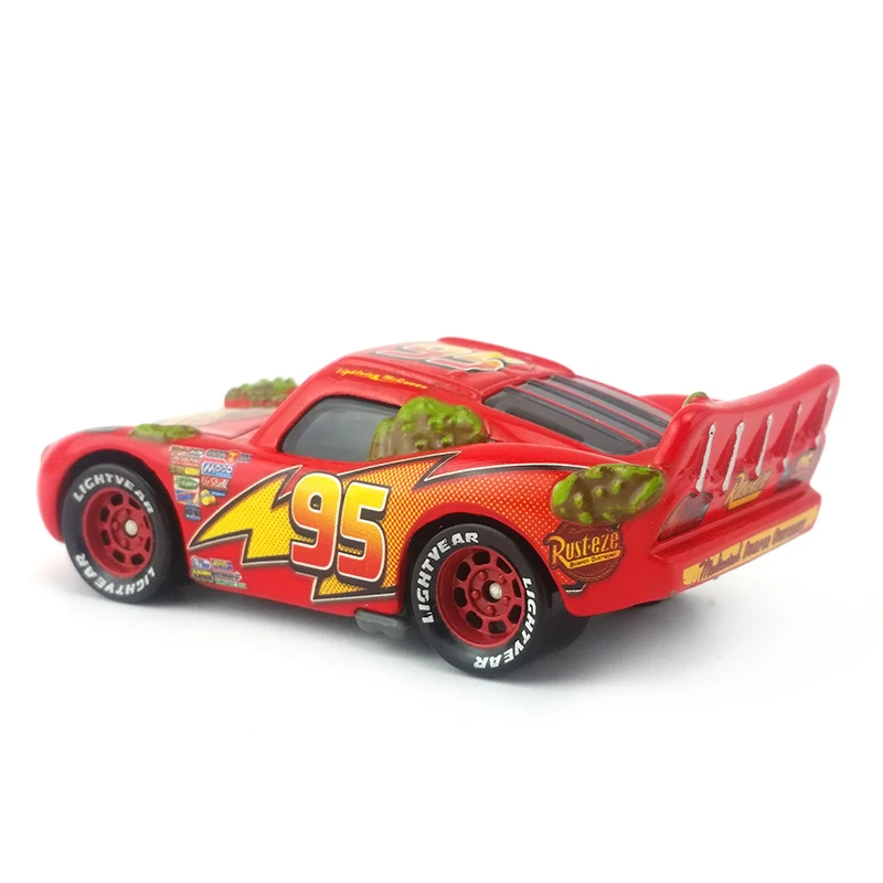 Disney Pixar Автомобили № 95 кактус Молния Маккуин металла литая Игрушка автомобилей