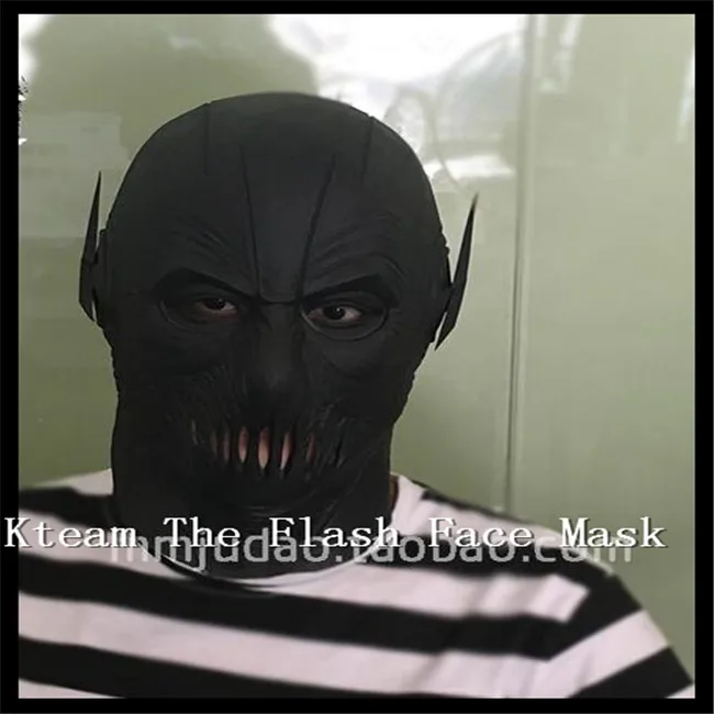 Партия косплей манлз зум маска флэш-Сезон 2 костюм реквизит полная голова