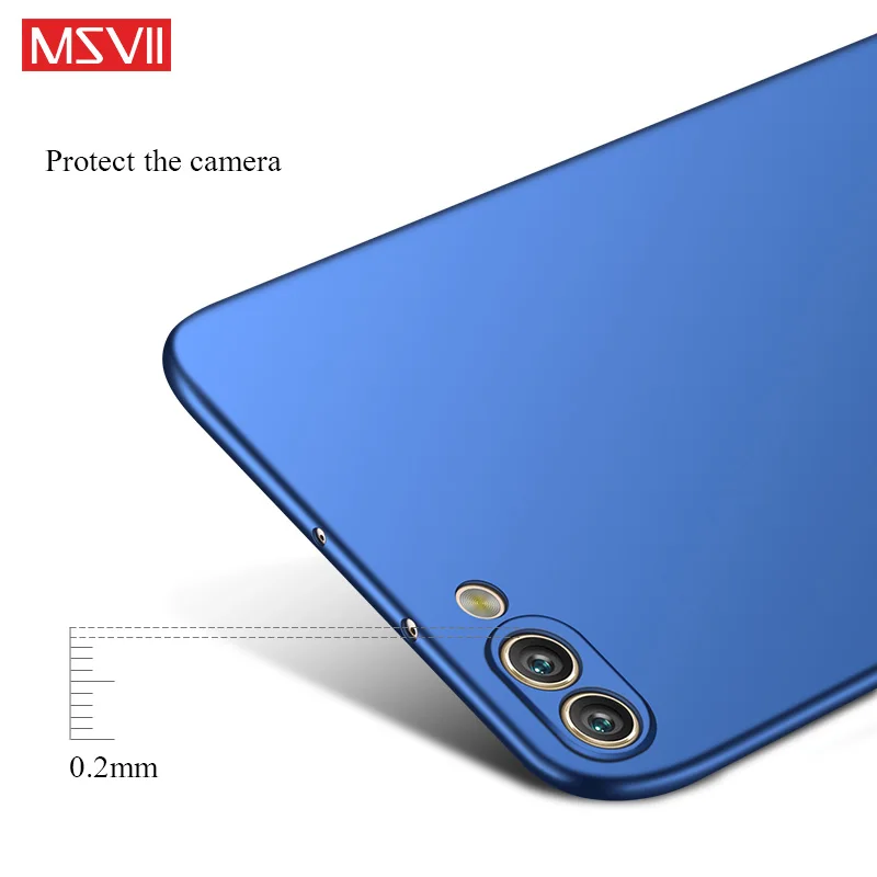 Чехол MSVII для huawei honor 10 Роскошный Жесткий стильный чехол из поликарбоната