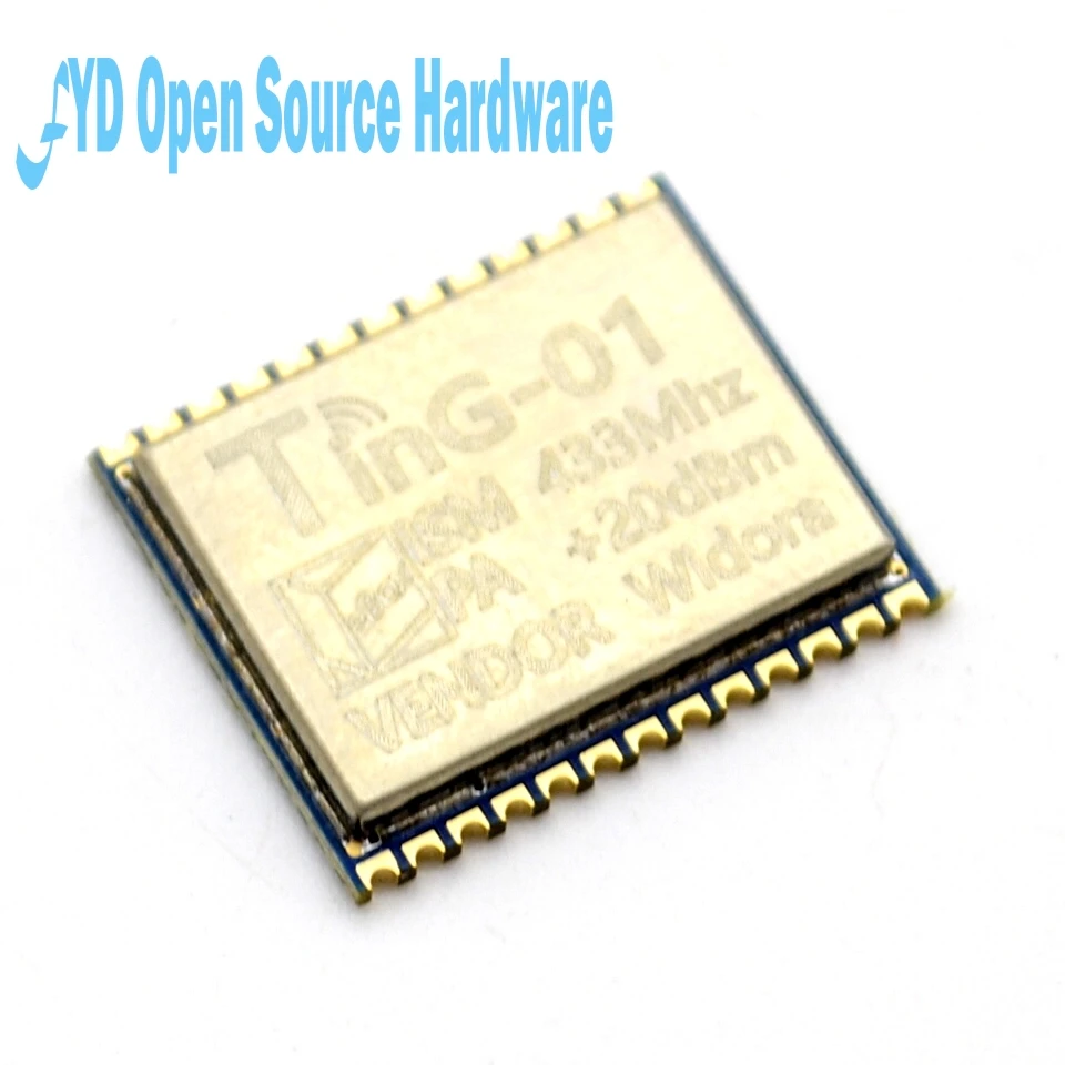 1 шт. Widora Ting 01/01 M SX1278 433MHZ Серийный порт LORA spread UART интерфейс беспроводной
