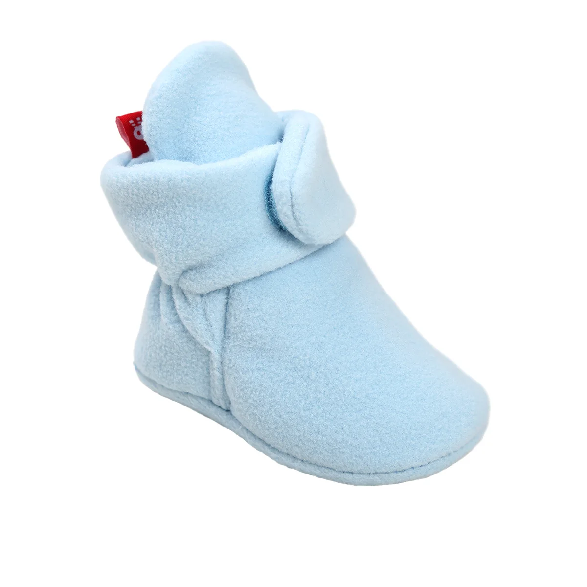 light blue Детская обувь унисекс для мальчиков и девочек; зимние теплые ботинки для новорожденных; классическая обувь для малышей; обувь для первых шагов; TS121 - Цвет: light blue
