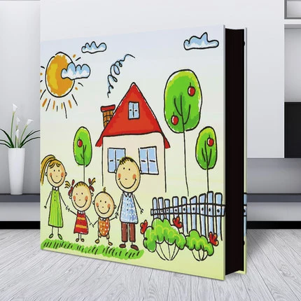 Same As Picture 15 DIY Фотоальбом, Детский семейный подарок, самоклеящаяся книга, креативный фильм, альбом, фильм, Тикет, Фото Коллекция, большая емкость - Цвет: Same As Picture 15