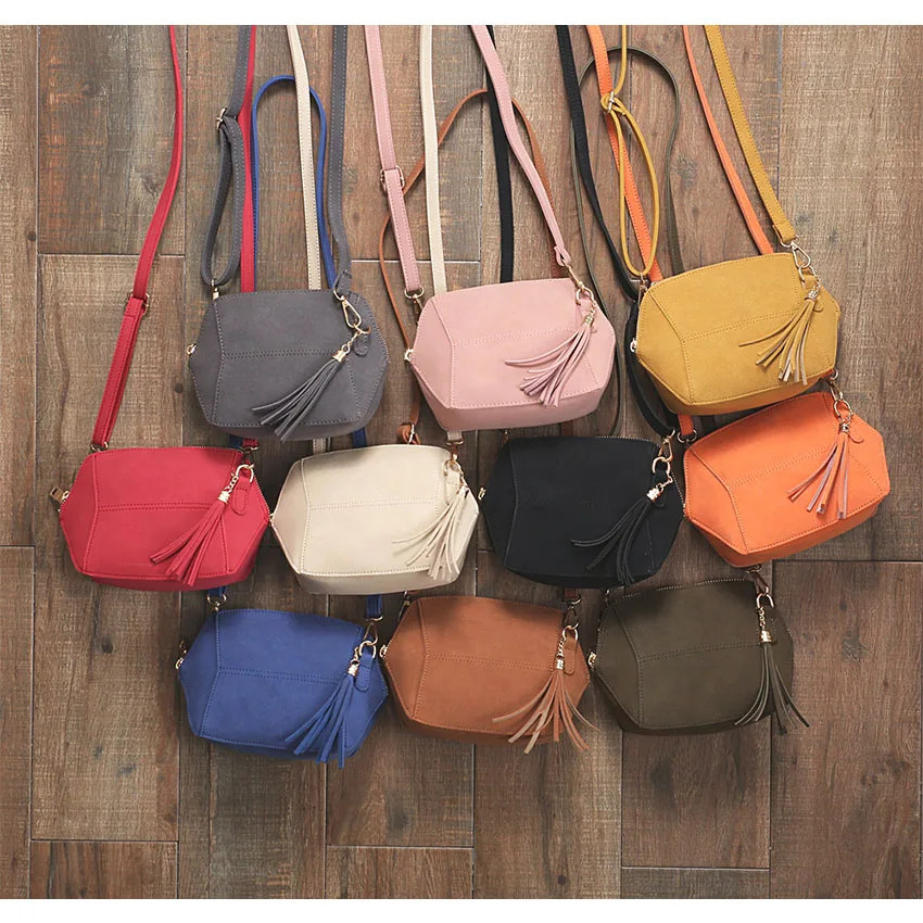 WONZOM Women Bag Crossbody Shoulder High Quality PU Leather Ladies Bucket Casual Tote Handbag | Багаж и сумки