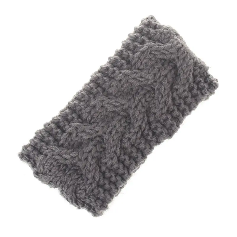 

Nishine 10pcs/lot Knot Headband Girl Winter Crochet Head Wrap Ear Warmer Knitted Hairband Headwear Kids Girls Hair Accessories