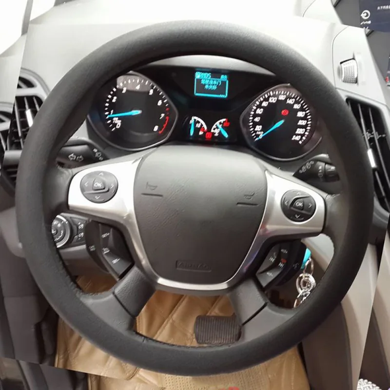 Универсальный автомобильный чехол на руль, автомобильный силиконовый чехол на руль, автомобильный Стайлинг CZ