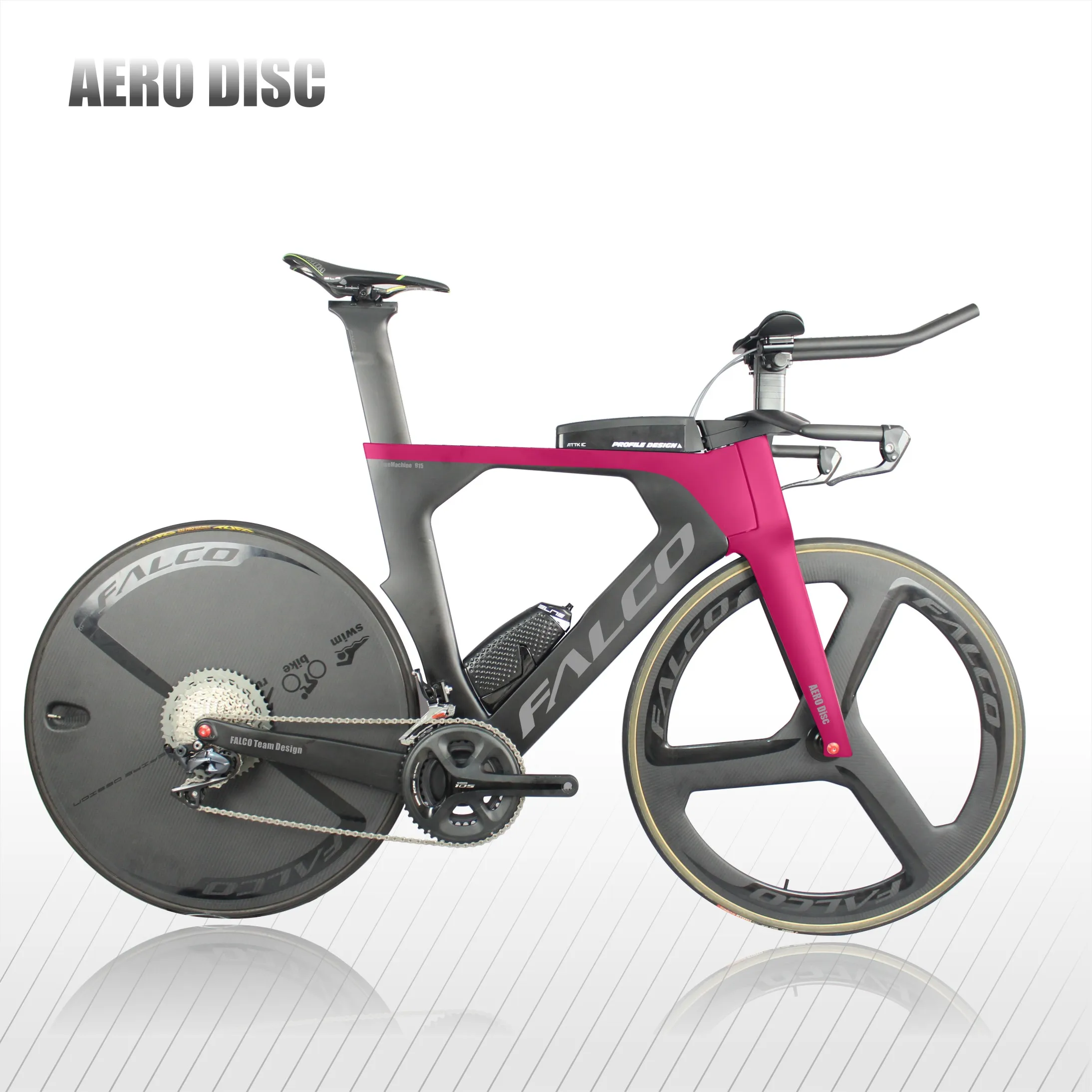 

FALCO T915 Triathlon Bike Frame Time Trial TT Frame 48 52 54 56 58cm