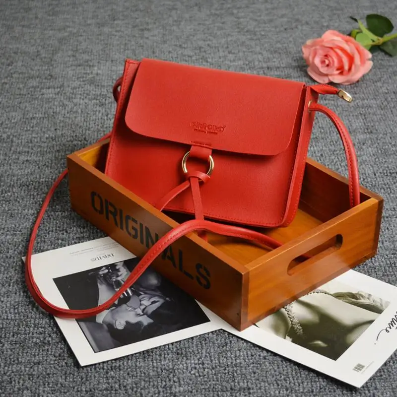 red Bolsa feminina, женская сумка-мессенджер, высокое качество, повседневные женские сумки, сумка-тоут, испанская Фирменная Наплечная Сумка, женские маленькие сумки - Цвет: red