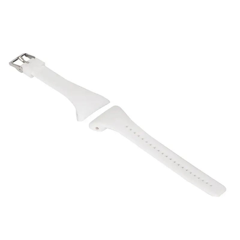 White Силиконовый резиновый ремешок для часов POLAR FT4 FT7 крепкий Прочный Удобный Легкий Регулируемый сменный ремешок для часов - Цвет: White