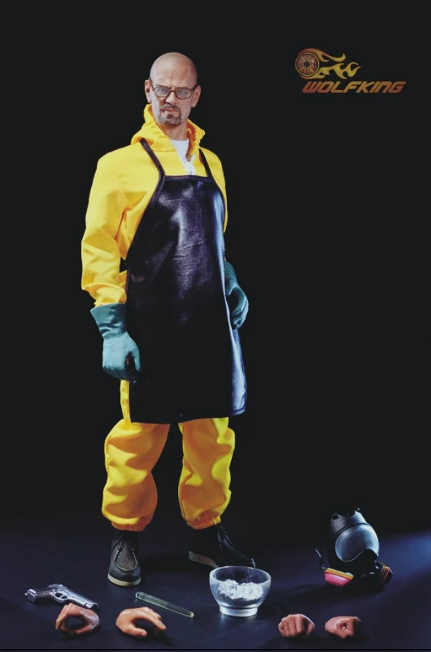 WOLFKING WK201401 1/6 Breaking Bad Walter White 12 &quotКоллекционная Фигурка дешевая стоимость доставки