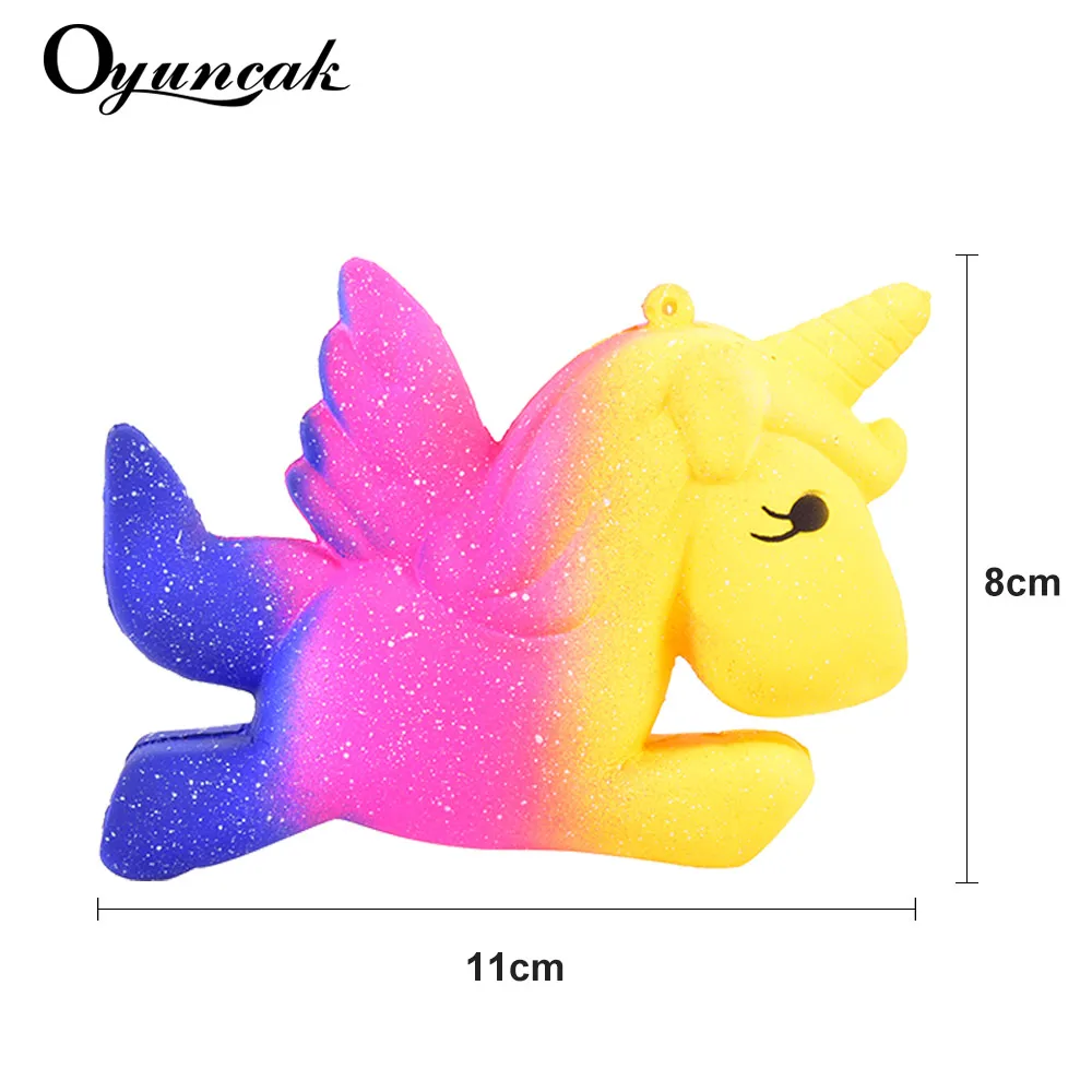 Oyuncak Новинка Gag игрушки Squishe мягкими Единорог весело приколы розыгрышки стресс