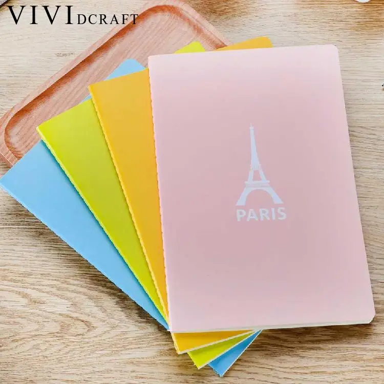 Vividcraft мультфильм ретро Kraft Бумага дневник 2017 2018 Тетрадь планировщик A5 школьные