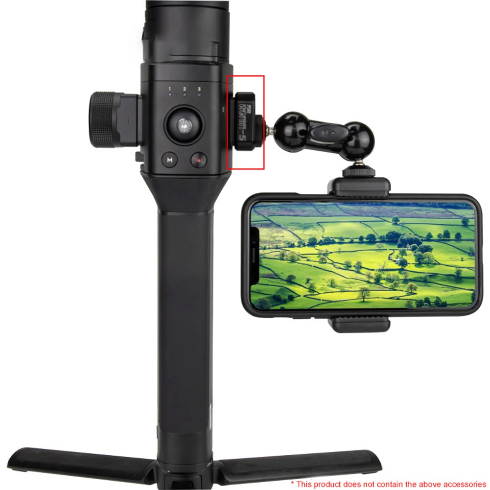 Алюминиевая Монтажная пластина винтового адаптера 1/4 для DJI Ronin S аксессуары