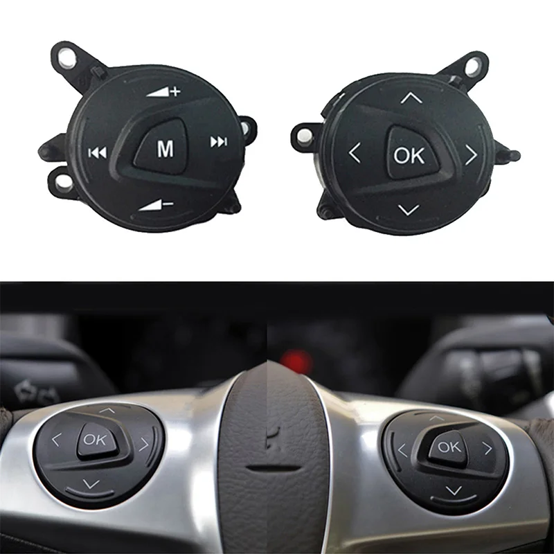 Для Ford Focus 2012 для Kuga 2017 многофункциональные кнопки на рулевом колесе кнопка