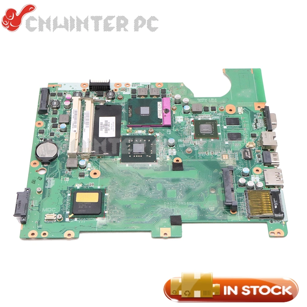 

NOKOTION 517837-001 578000-001 For HP compaq G61 CQ61 CQ61-300 Laptop Motherboard DA00P6MB6D0 PM45 DDR2 Free CPU G103M