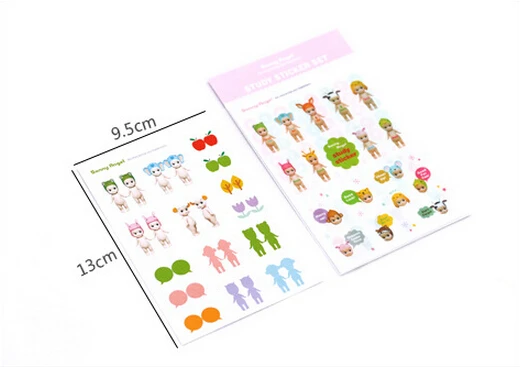 

20 set/lot Kawaii Cartoon baby design decorative sticker for kids Stationery School Supplies(tt-4821)