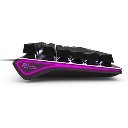 РК G87 gaming keyboard teclado игровой 87 клавиши клавиатуры со светодиодной подсветкой с ПК