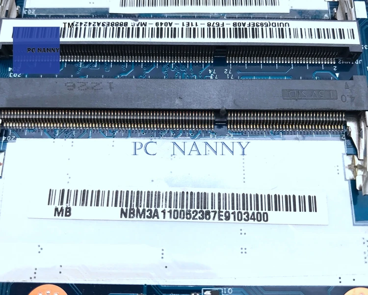 Материнская плата PCNANNY NBM3A11005 Q1VZC LA-8941P для acer aspire 756 V5-171 i" класс A" Материнская плата ноутбука