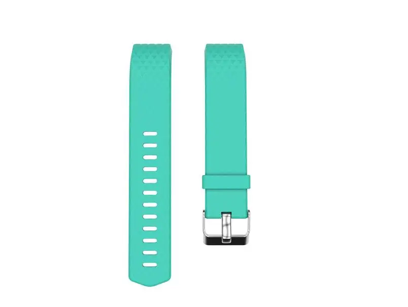 teal 3D ремешок для браслета Fitbit Charge 2 Смарт аксессуары для Fitbit Charge 2 ремешок для смарт-браслета замена оригинального ремешка - Цвет: teal