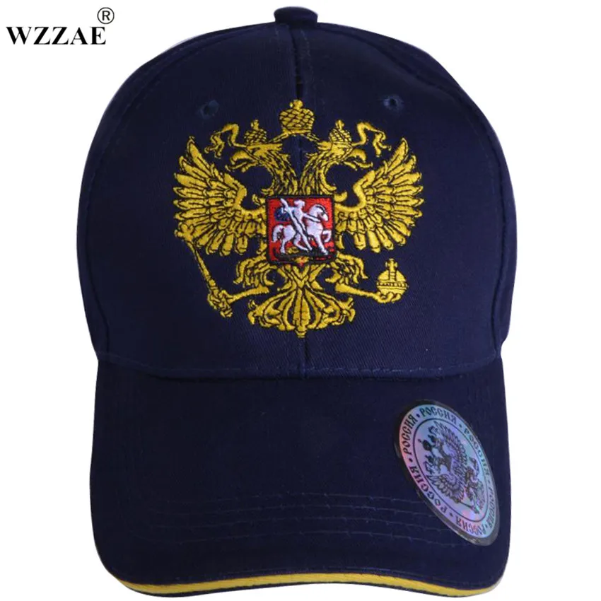 Новинка унисекс хлопок уличная бейсболка герб России вышивка Snapback модные спортивные шапки для мужчин и женщин Кепка Патриот