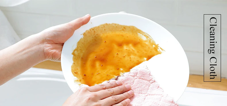 Микрофибра тряпка уборка полотенца для кухни водопоглощающий тряпка для мытья посуды для уборки кухонные полотенца