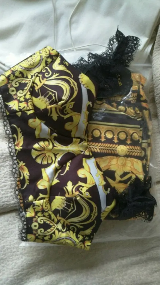 Новое поступление брендовый желтый бюстгальтер с узором кружевной ремешок