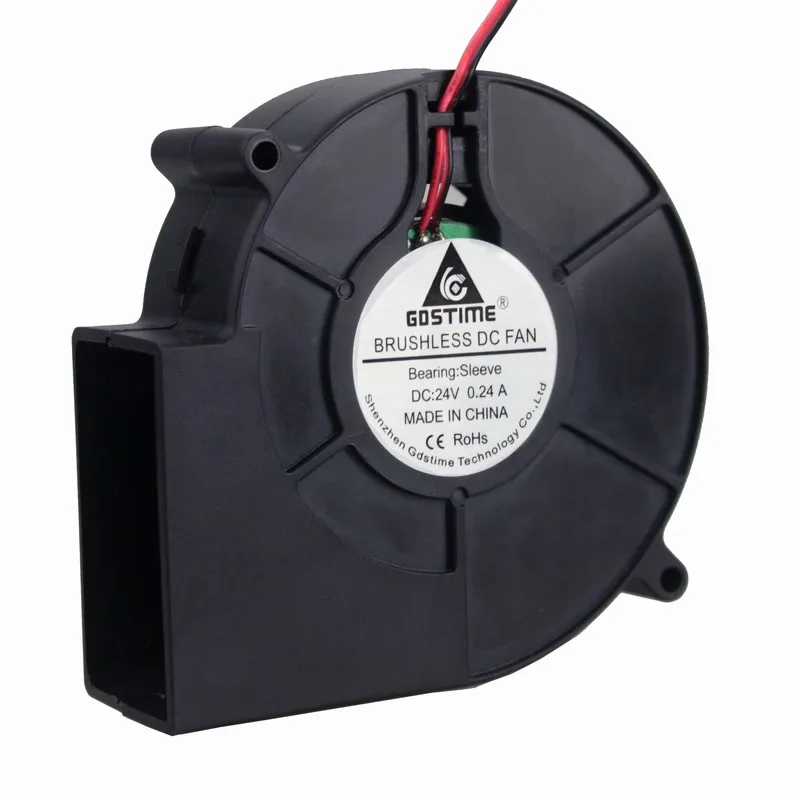 2 шт. бесщеточный вентилятор для охлаждения 9 см 3 8 дюйма 24 В|radiator cooler|blower fanfan |