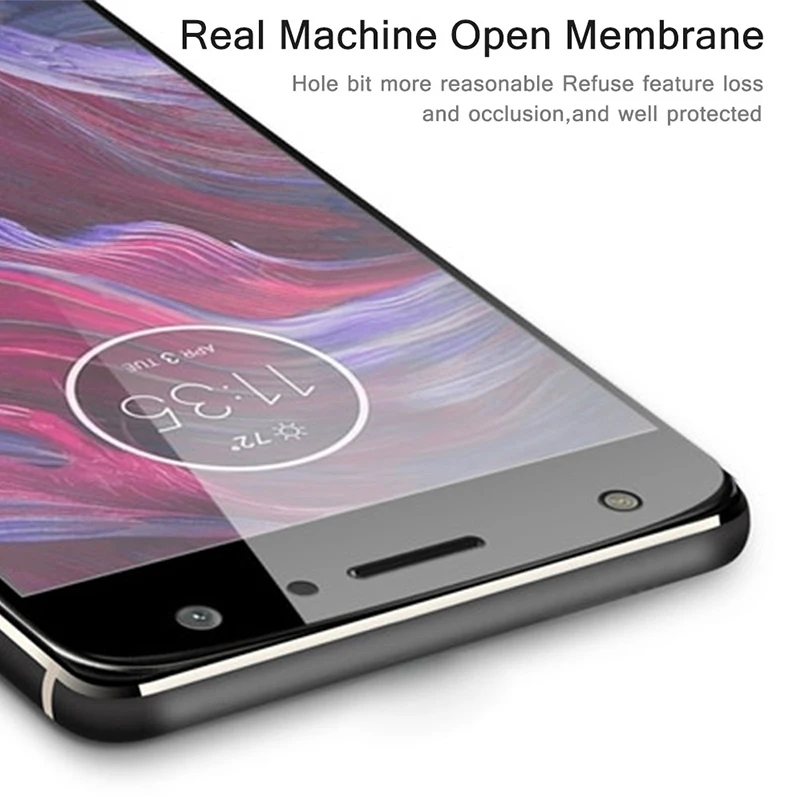 Закаленное стекло для Motorola Moto X4 с полным покрытием Защитная пленка экрана 2 шт. |