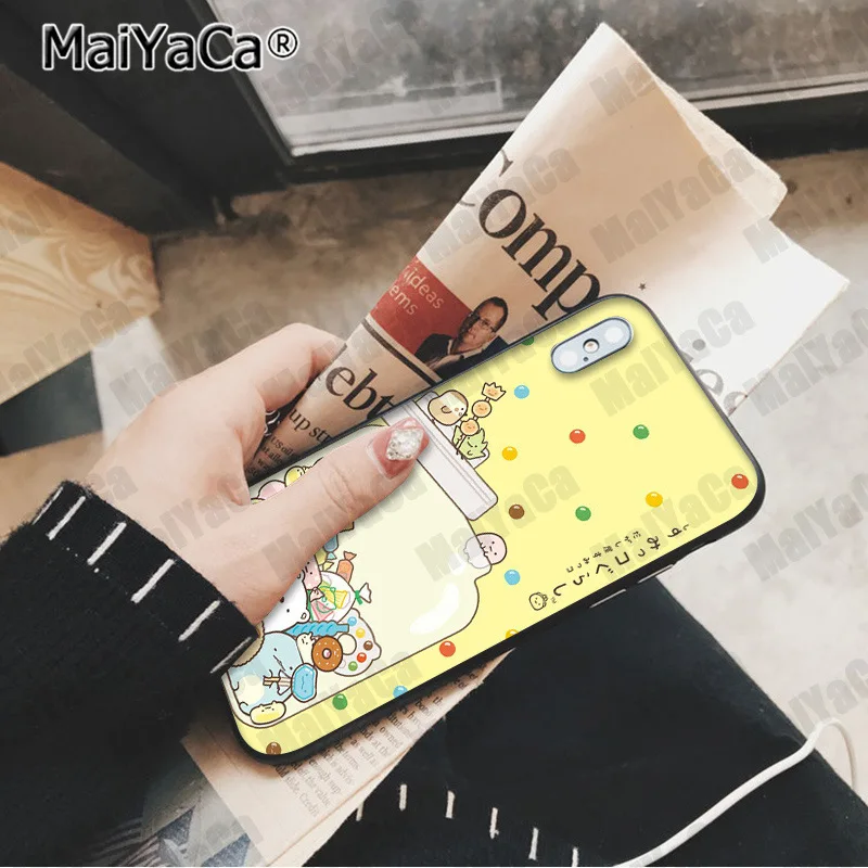A5 MaiYaCa Kawaii Сумико гураши Coque Shell чехол для телефона iphone 11 pro 5Sx 6 7plus 8 8Plus X XS MAX XR - Цвет: A5