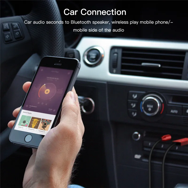 3,5 мм беспроводной Bluetooth V4.1 приемник 3,5 стерео Aux аудио музыка беспроводной рецептор для наушников стерео система Автомобильные колонки