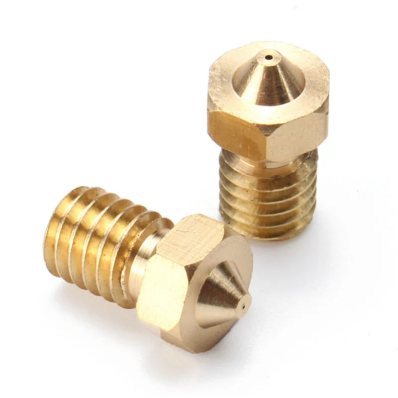 8 шт./лот 3D насадка J-head для нити 1 75 V6 Hotend экструдер Reprap отверстия принтера 0 2 мм 3 4 5 |