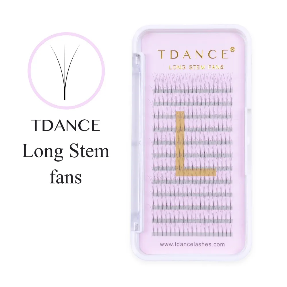 Наращивание ресниц TDANCE готовые объемные ресницы из искусственной