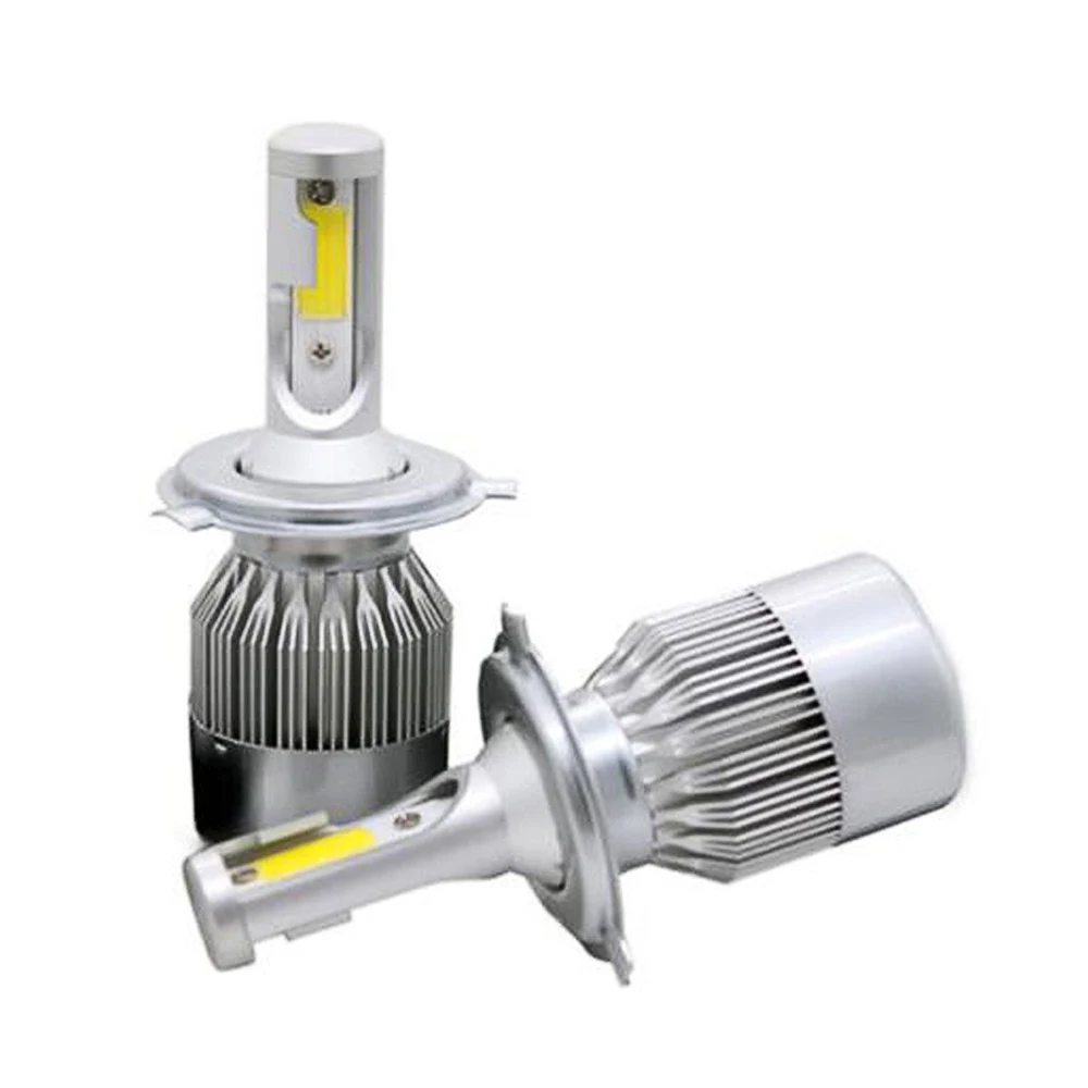 2 шт./компл. C6 H4 7600LM 36W 7600Lm Светодиодные Автомобильные фары 12v преобразования