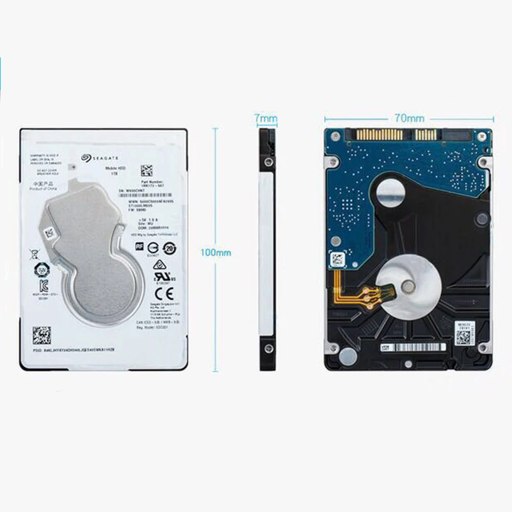 Внутренний жесткий диск Seagate для ноутбука 2 5 дюйма 1 ТБ SATA 6 внутренний 128 Мб 5400