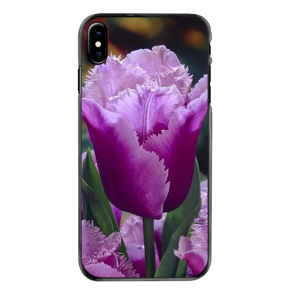 For Huawei P7 P8 P9 P10 Lite Plus 2017 2016 Honor 5C 6 4X 5X Mate 8 7 9 Covers Red Blue Spring Colorful Tulips flower field Art |