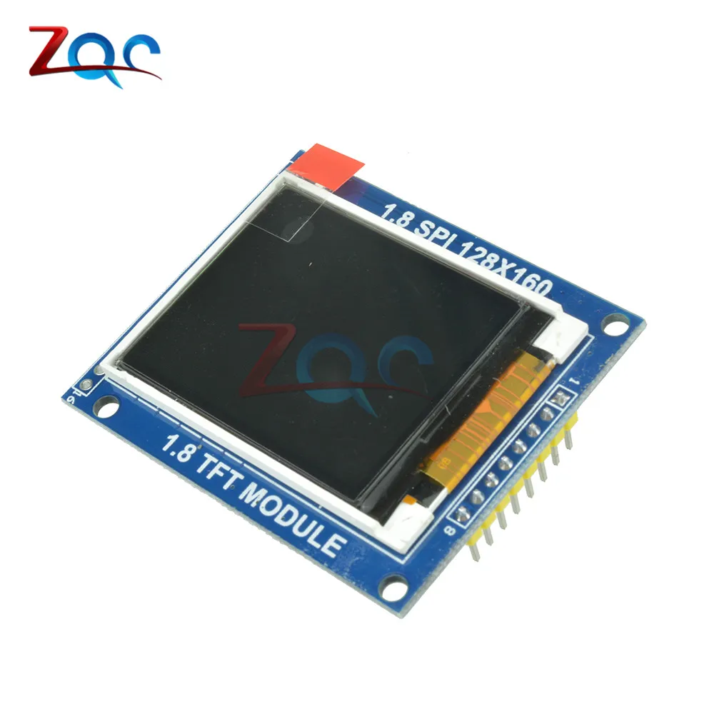 ЖК дисплей 1 8 дюйма с последовательным SPI TFT модулем адаптером PCB IC 128x160 точечная