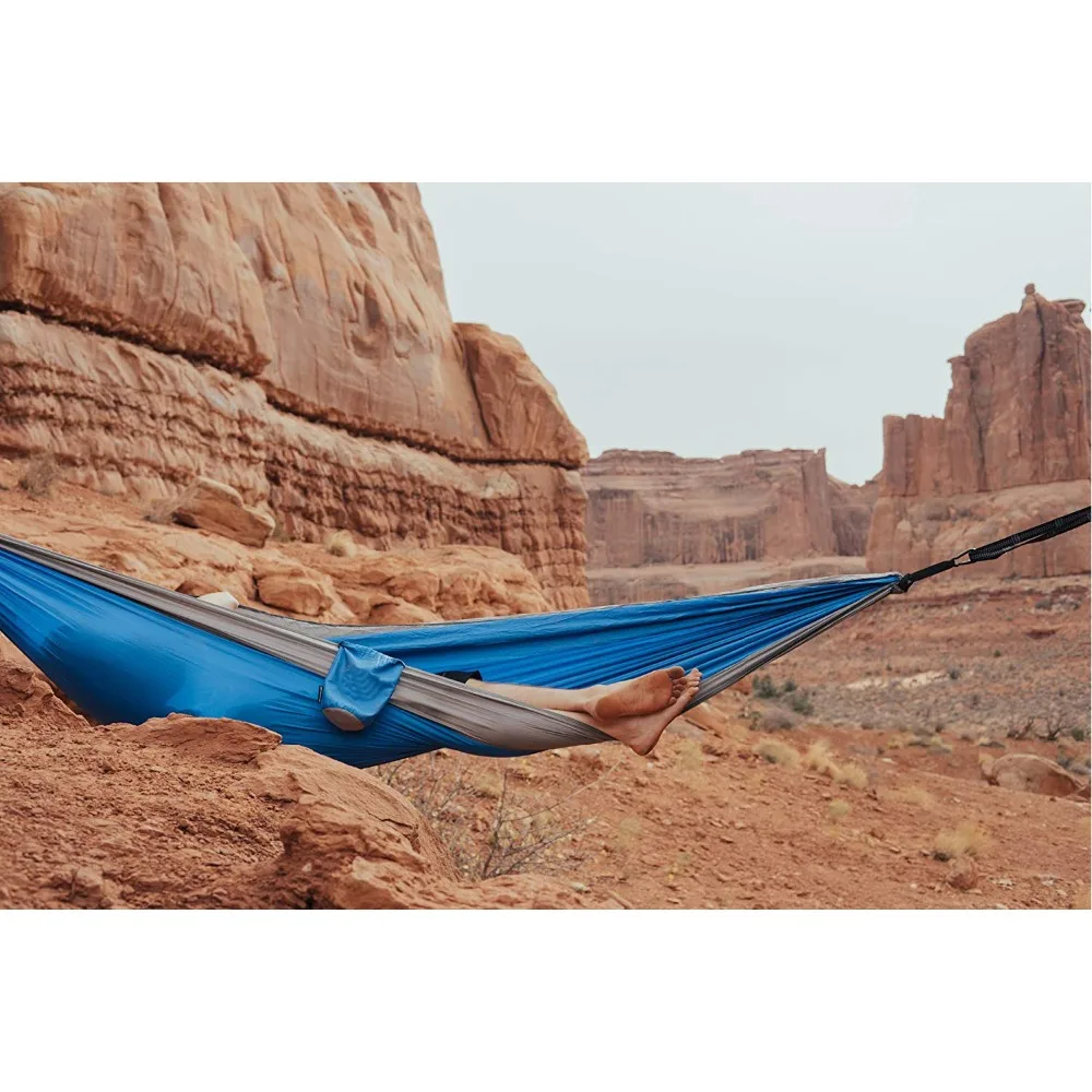 Ultralight Double Person Camping Hammock Survival Garden Hunting Leisure Travel Portable Parachute Hammocks Adventure Hamac | Мебель
