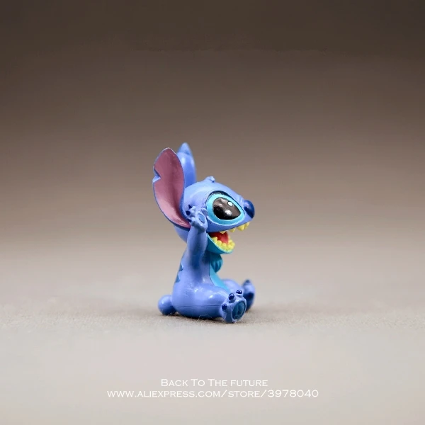 Disney Lilo & Stitch 5 см мини кукла Фигурка осанка аниме украшение Коллекция фигурка
