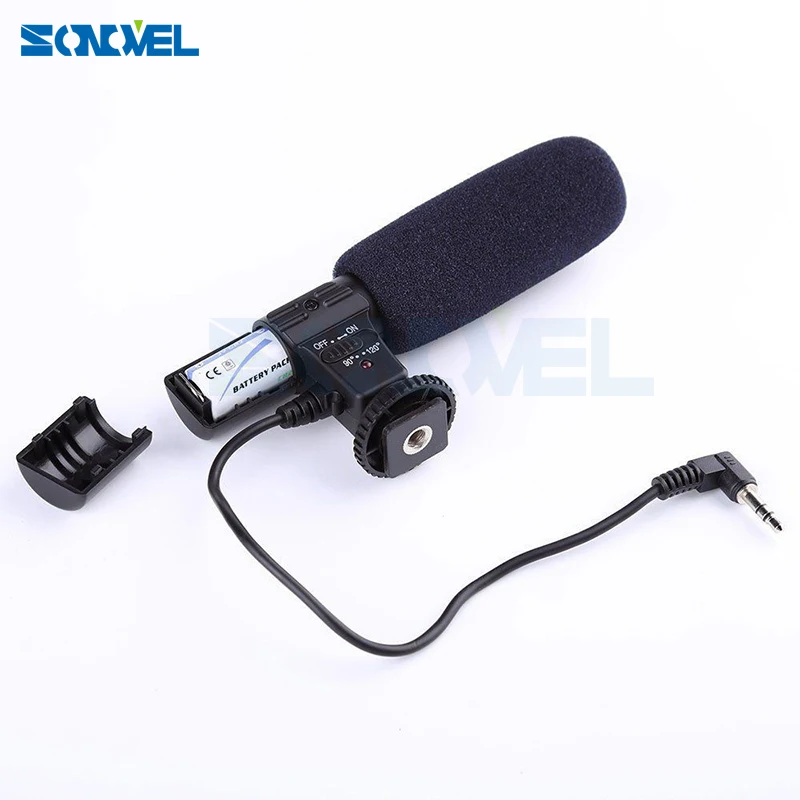 Фотоаппарат для Nikon Z7 Z6 D7500 D7200 D5600 D5500 D5300 D810 D750 D500 D5 D4|microphone for nikon|stereo microphoneshotgun camera |