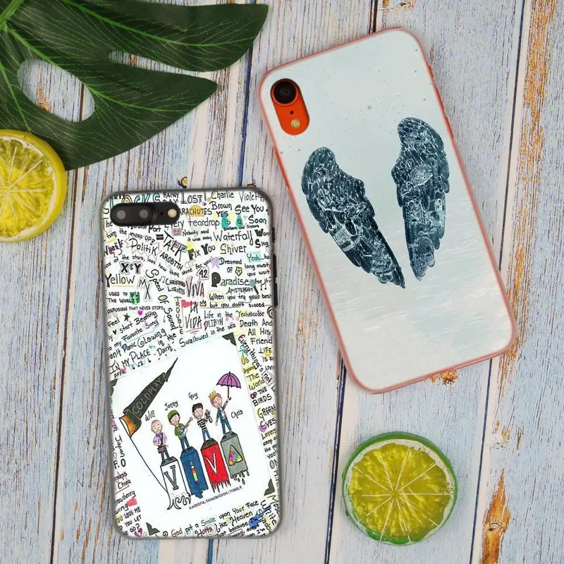 Прозрачный Твердый чехол для телефона с принтом Приключения Coldplay A Head of Dreams iPhone X XS