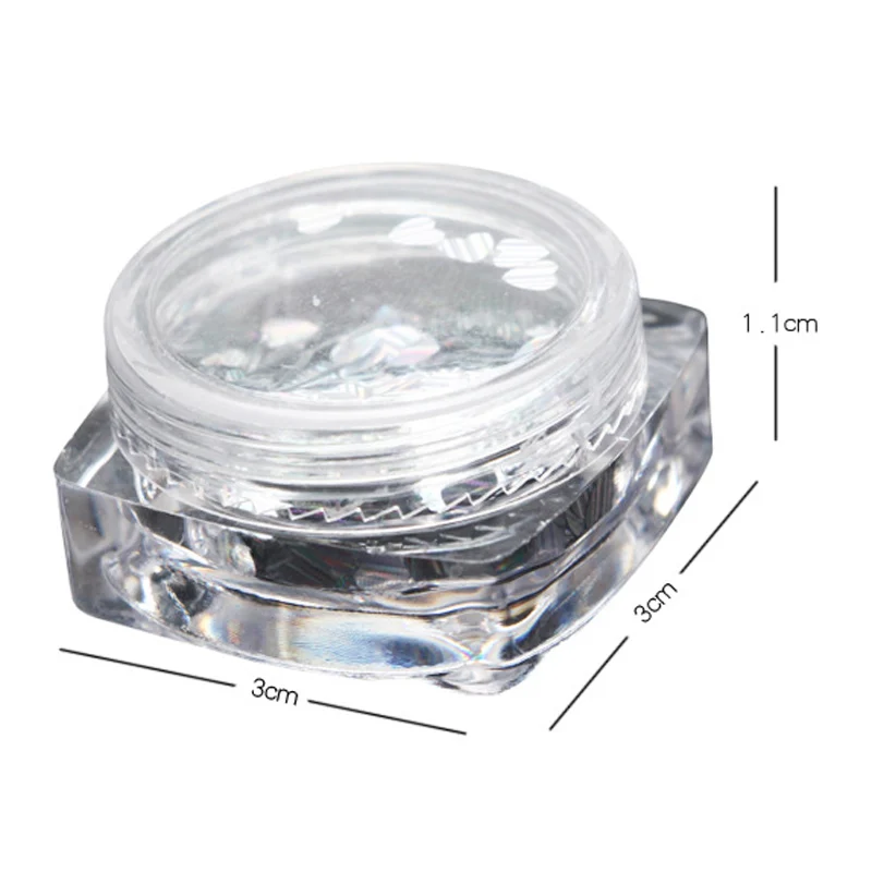 5 коробок украшения для дизайна ногтей Модные Акриловые лазерные 3D женские