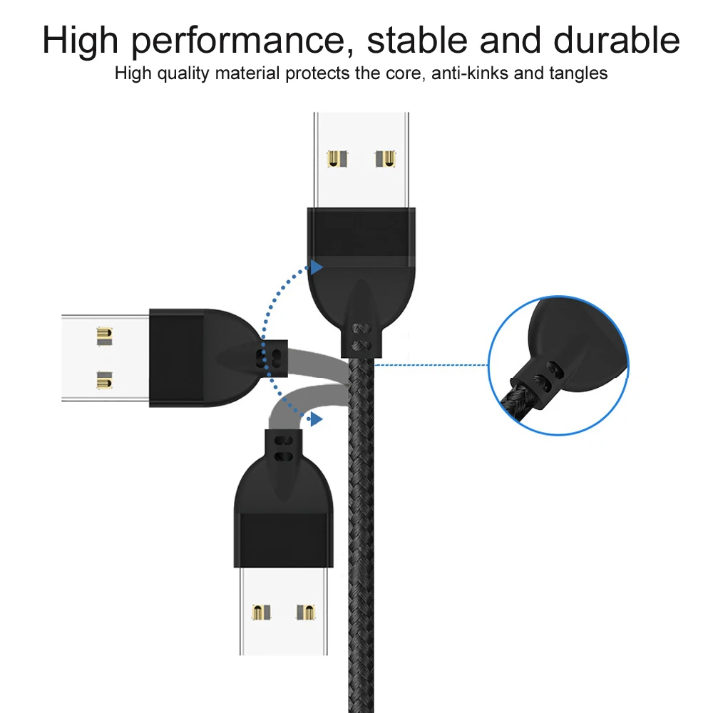 Новый MAX 3A USB кабель для быстрой зарядки и передачи данных Магнитный зарядный