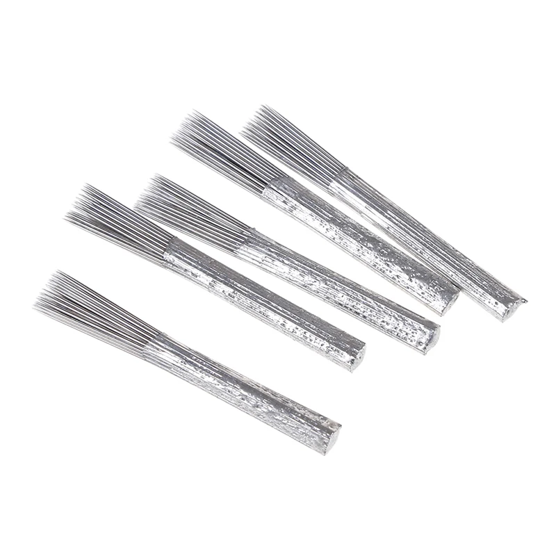 5 шт./партия Ручка 3D Перманентный туман бровей губ Макияж метла формы одноразовые