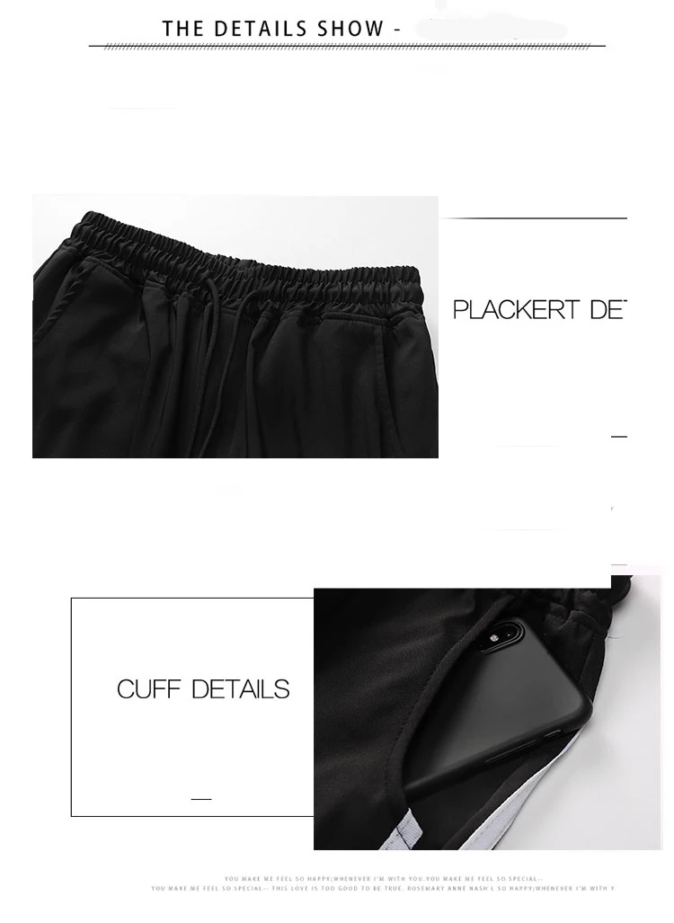 Модные мужские повседневные штаны, брюки, Chandal Hombre, мужские облегающие брюки в черно-белую полоску, спортивные штаны для бега